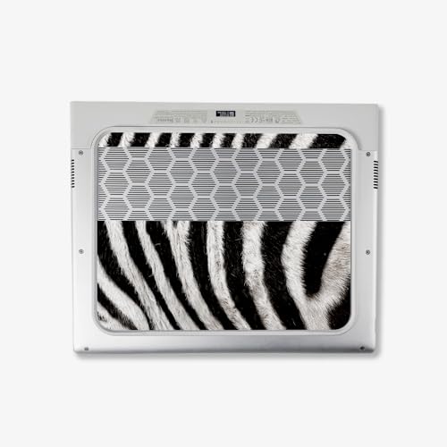 Image of MightySkins Skin Compatible with Alienware X14 R2 (2023) Full Wrap Kit - Zebra Closeup | Protective, Durable, and Unique Vinyl Decal wrap Cover | Easy to Apply & Change Styles | Made in The USA
