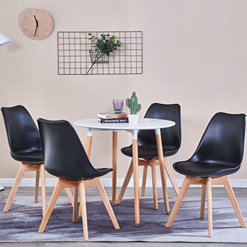 SANSHREUNI Set di 8 sedie scandinave, sedie da