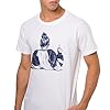 Pampling Short Sleeve T-Shirt, 100% Cotton, Unisex Clothing for Men and Women, Screen Printed with Crew Neck and Straight Fit, Color White (FTW, XXL) #1