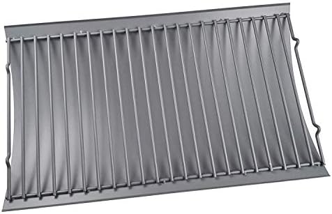 DcYourHome 27 inch Ash Pan/Drip Pan for Chargriller 1224, 1324, 1321, 1329, 2121, 2222, 2727, 2828, 2929, E1224, Charcoal grill, Charbroil 17302056, Char-Griller Ash Pan/fire grate Replacement Parts