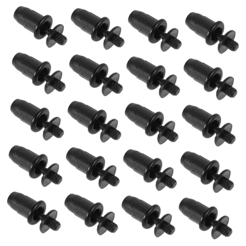 SUPVOX 20Set Speaker Grille Clamps Durable Plastic Snap Buttons for Speaker Mesh Retainers Fit for Car Speaker Decoration and DIY Projects Easy Installation Clips