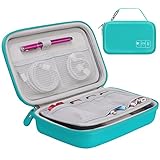 [grande capacité] châssis uniquement! (adaptateurs et accessoires électroniques non inclus). Chargeur organiseur de voyage pour organiser de petits accessoires électroniques tels que les adaptateurs d'alimentation MacBook, alimentation mobile, câbles, souris, écouteurs, clés USB, cartes SD, disques durs, etc. organisez tous vos accessoires informatiques. Dimensions extérieures: 9,12 x 5,57 x 2,43 pouces.