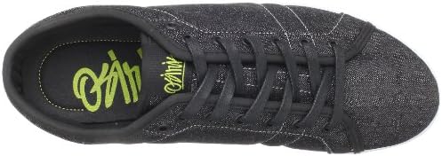 Osiris Men's Keden Skate Shoe,Black/Lime/White,9 M US | Image 4