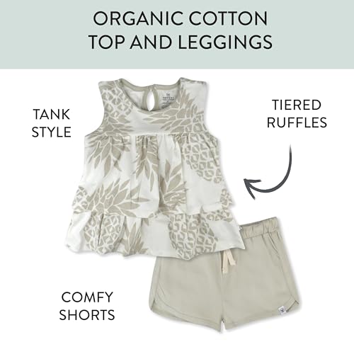 Image of HonestBaby unisex-baby Playwear Outfit Sets Tops and Bottoms 100% Organic Cotton for Baby and Toddler Boys, Unisex