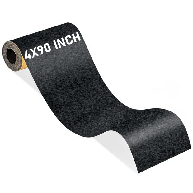 Neaylfe Leather Repair Tape, Black, 4 X 90 Inch Self-Adhesive Leather Repair Patch for Sofas, Car Seats, Couches, Handbags, Furniture, Drivers Seat, Boat Seats, Leather Upholstery Tape