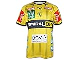 PUMA Rhein-Neckar Löwen Heimtrikot 21/22 gelb RNL Home Shirt Handball Jersey, Größe:XL