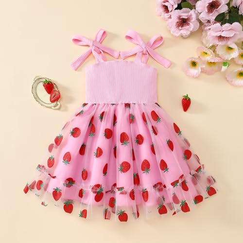 Little Girl Dress Flower/Dots/Butterfly Tutu Princess Dresses Summer Outfit 2-7 Years2