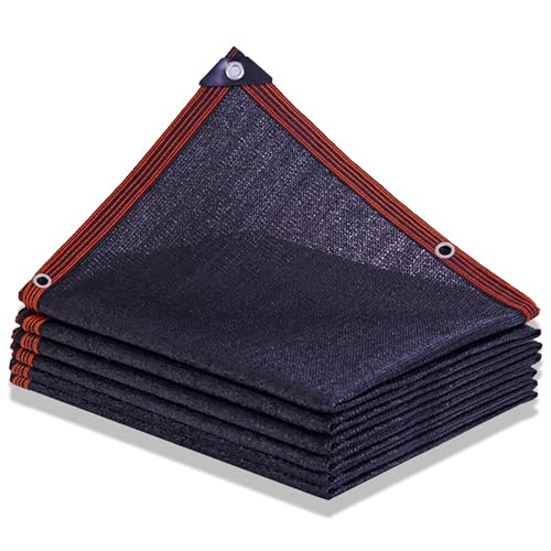 Bâche en maille voile d'ombrage 6x7m sunblock shade net bâche maille œillets