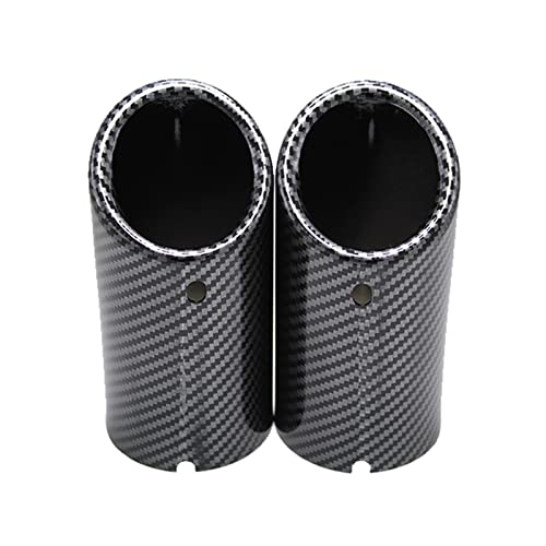 70mm Car Exhaust Muffler Tip Cover Fit For F30 2013-2018 E92 E90 3 Series GT 325i 328i 2006 2007 200