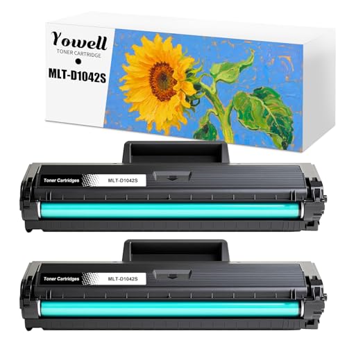 Yowell 2 cartuchos de tóner MLT D1042S compatibles con Samsung MLTD1042S para tóner Samsung ML 1660 ML 1661 ML 1665 ML 1666 ML 1670 ML 1675 SCX 3200 SCX 3201 SCX 3205 SCX 3205W SCX 320 38 ES