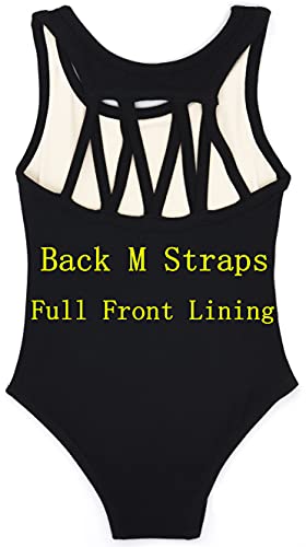 Image of DANSHOW Tank Dance Leotards for Girls,Back M Straps