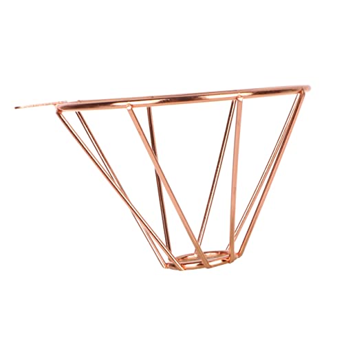 Alipis Despeje Sobre o Funil Gotejador De Cone Filtro De Aço Inoxidável Funil De Metal Pequeno Funil