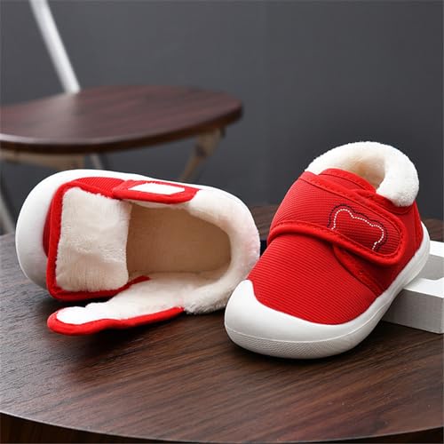 Baby Boy Girl Sneakers Fall and Winter Soft Sole Non Slip Padded Cotton Shoes Lightweight Toddler Shoes Kids Dress2