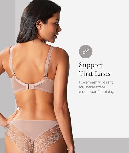 Image of Panache Ana Plunge Bra - Underwire Full-Bust Bra with Stretch Lace & Lift