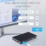 Orbsmart AW-16L Mini PC Win11 Pro komputer stacjonarny | Micro-PC | bez wentylatora | energooszczędny (Intel N150 CPU, 16 GB RAM, 512 GB SSD, USB-C, WiFi 6) - niemiecki producent