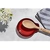 Le Creuset Stoneware Signature Round Spoon Rest, 6in., Peche