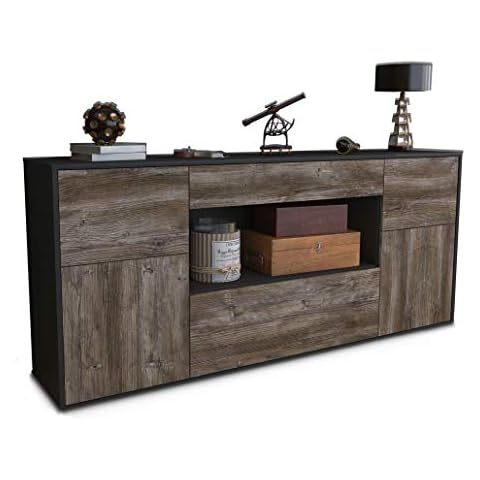 Stil.Zeit Sideboard Johannes - Korpus anthrazit matt Cover