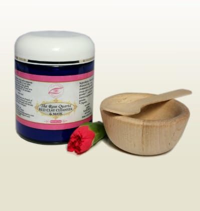The Rose Quartz Red Clay Cleanser & Mask