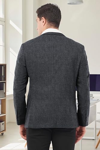 Image of SaintX Men's Premium Formal Blazer || Stretchable Triple Blend Fabric || Slim Fit || Fully Lined || Versatile Stylish Coat for Men || Professional Jacket || All Purpose