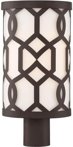 Crystorama JEN-2207-DB Libby Langdon Jennings Outdoor 1 Light Post