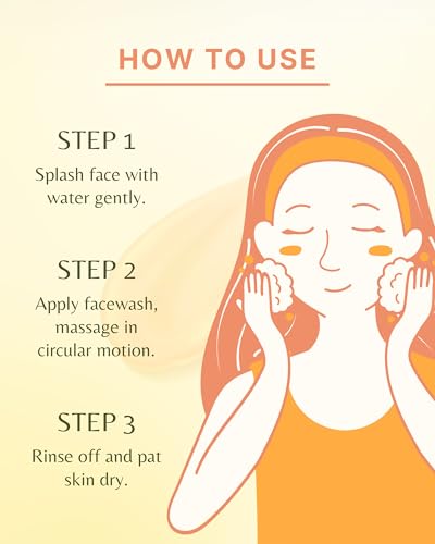Image of ZequZ Papaya Face Wash For Men and Women | Deep Cleanse Face Wash | All Skin Types | Removes Dark Spots | Face Wash for Brightening and Glowing Skin (100ML)