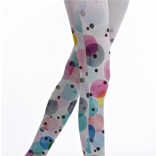 Premium Velvet Colorful Polka Dot Patterned Tights for Women with Designs Pantyhose Stockings3
