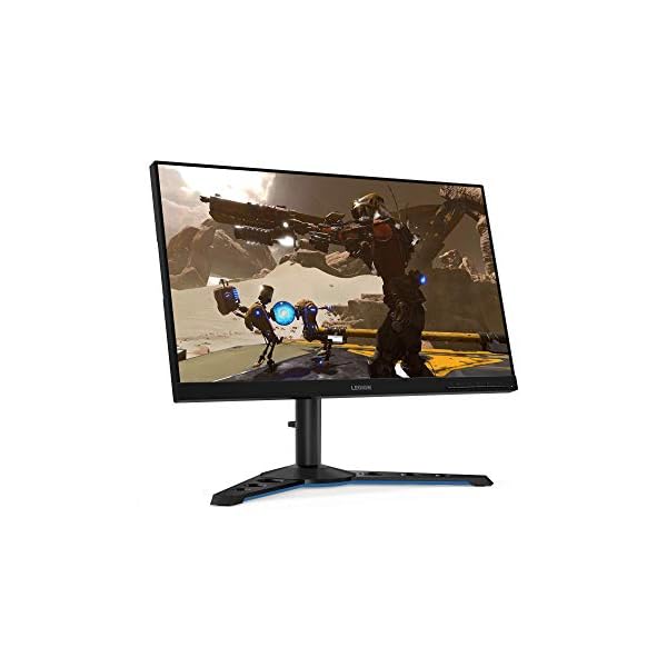 Lenovo Legion Y25-25 - Monitor eSports Gaming 24.5" FullHD (IPS, 240 Hz, 1 ms, HDMI, DP, FreeSync Premium y G-Sync, HDR400, Base Metálica) Ajuste de inclinación/altura/giro/pivote - Negro - Image 4