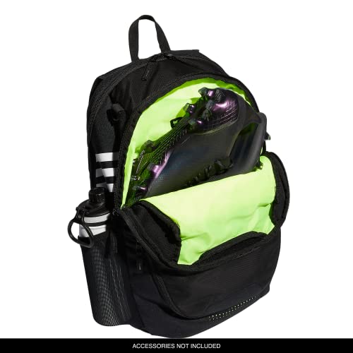 adidas Unisex's Stadium Team Sports Backpack for Men and Women (36l) Durable Athletic Laptop Bag, Black/3.0, One Size - Image 2