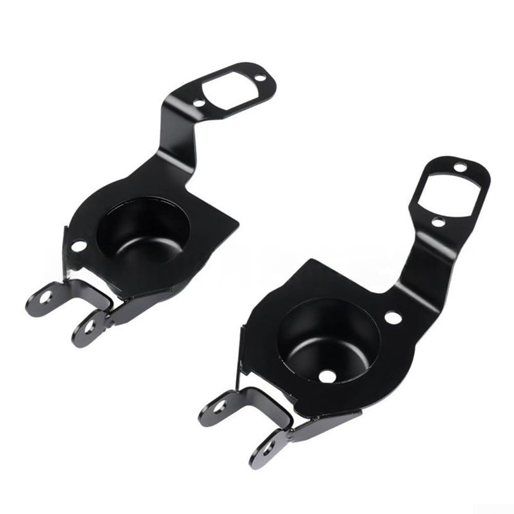 Par de soportes de muelle helicoidal delantero para Jeep Grand (1999-2004) - Metal, negro, OEM 926-078/926-079/5012445AA/5012445AB