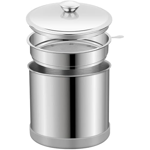 Ohtomber 1.2L Bacon Grease Saver Cover