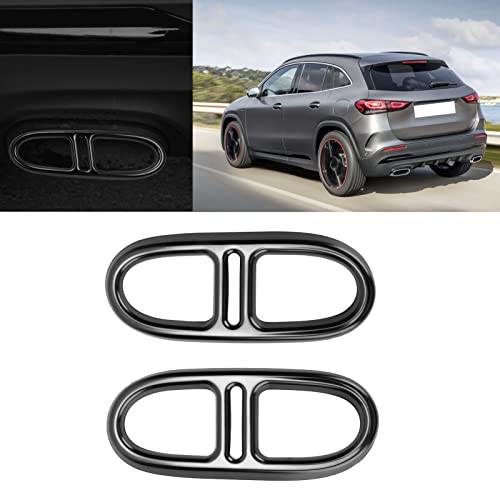 Cadre gorge queue échappement voiture GLA H247 pour masquer les canules ternies - 2