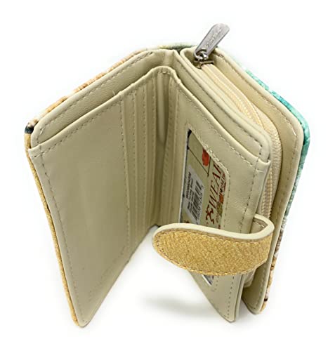 Shag Wear Baby Turtles Small Fashion Wallet for Women and Teen Girls Vegan Faux Leather 4.5"3