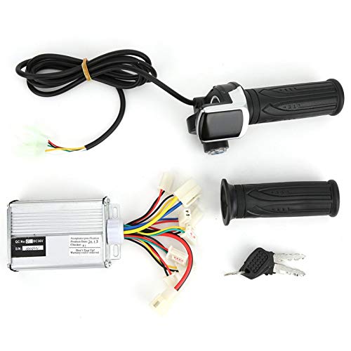 Keenso Scatola di Controllo del Motore 36v 1000W Regolatore di velocità Impugnatura Multifunzione per acceleratore a Pollice per Scooter Elettrico E Triciclo per Bici da Bici