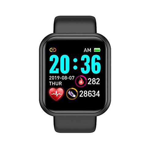 YQRDSHJS Smartwatch, D20 Pro Smart Watch 1,44 '' Smart Armband Schlafüberwachung Pulsmesser Gesundheit Fitness Tracker IP67 Wasserdicht Fitness Uhr Herren Smart Watch Damen Sports Fitnessuhr Sportuhr Cover