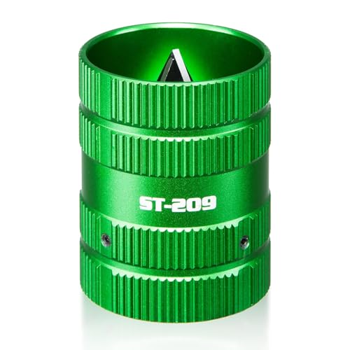 VOBOR Ebavureur Cuivre Universel 6-41mm, Tubing Outils a Ebavurer Intérieur et Extérieur pour Tuyaux en Cuivre Aluminium Laiton PVC