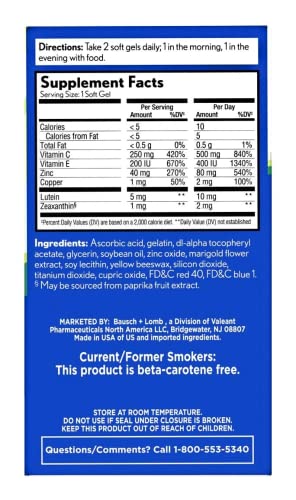 Preservision Areds 2 Formula Supplement (210 Count) #TOP1