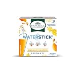 L'Angelica, Waterstick, Gusto Ananas e Mango, Drenante, Con Vitamine e Minerali, Contro Stanchezza e Affaticamento, Zero Zuccheri & Zero Calorie, Senza Conservanti, 1 Astuccio da 12 Stick