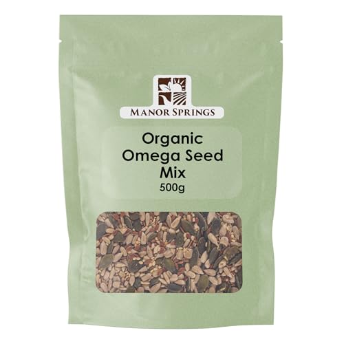 Organic Omega Four Seeds Mix 500g by Manor Springs Organic
