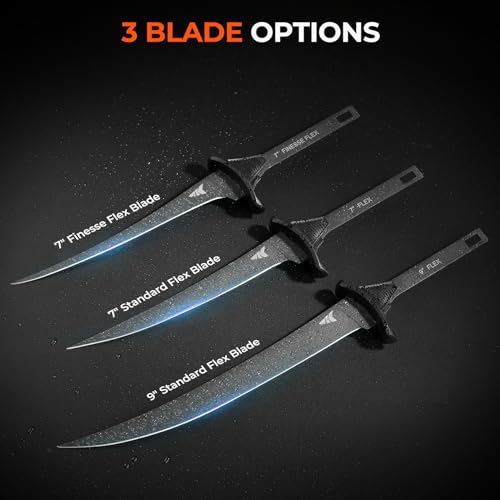 Kastking KK-IFKK3B Interchangeable 3-Blade Fillet Knife Kit: Stainless Blades thumb #5