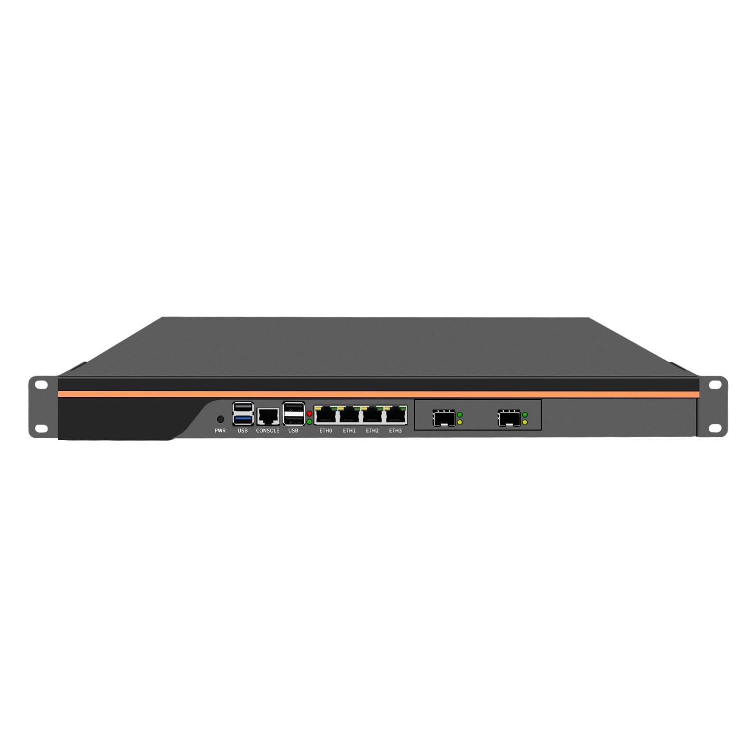 4X 2.5GbE LAN con SFP/Inte l82599ES 2 * 10G SFP+/ROS Firewall Hardware/N150 (fino a 3,6 GHz, NO RAM NO SSD)/USB3.0/1* M.2 Nvme/WiFi slot/1U Rack Industrial Computer/Network Security Server