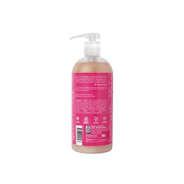 RENPURE-Plant-Based-Beauty-Rose-Water-Hydrating-Shampoo-24-Oz RENPURE Plant Based Rose Water Hydrating Shampoo for Dry Hair - Sulfate Free Shampoo, Paraben Free, Cruelty Free & Color Safe- Naturally Moisturizing & Refreshing Rose Water Shampoo for Women