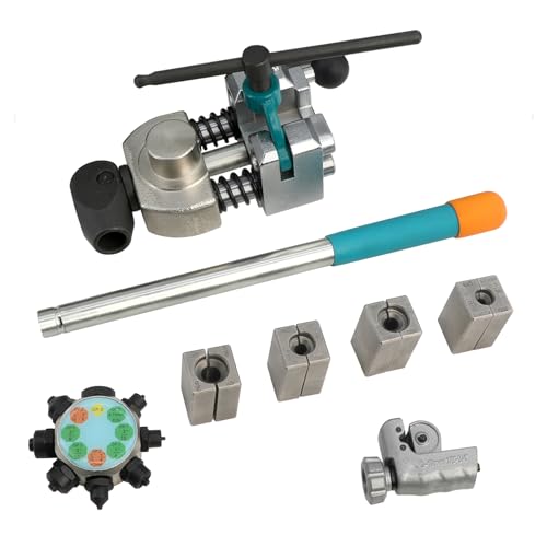 image for DPTOOL Brake Line Flaring Tool Kit, 45 Degree Single, Double and Bubbl