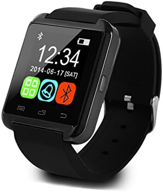 U8 Wearable Smartwatch,Camera Message Media Control/Hands-Free Calls/Anti-lost for Android/iOS Smartphone