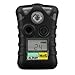 MSA 10092521 ALTAIR Single-Gas Detector - (H2S) Hydrogen Sulfide (Low: 10ppm, High: 15ppm), Color: Black, Portable Gas Monitor, Durable, UL Standard-Approved