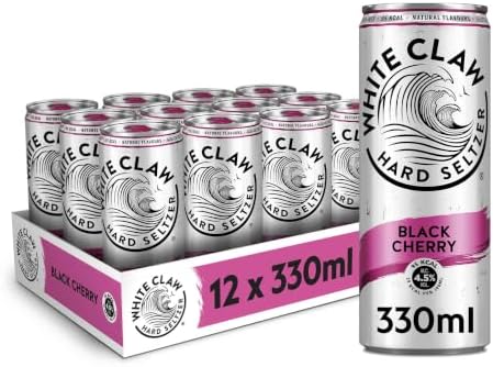 White Claw Hard Seltzer Black Cherry 12x330ml