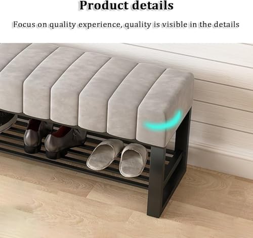 Banc de rangement moderne peu encombrant pour optimiser votre chambre
