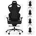 RECARO Exo FX Pure Black | Ergonomischer, hochwertiger Gaming Stuhl | Mit stufenloser Einstellung über Handräder | Made in Germany | Auch als Bürostuhl | TÜV Zertifiziert