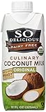 SO DELICIOUS COCONUT MILK, 11 OZ - (Pack of 4)