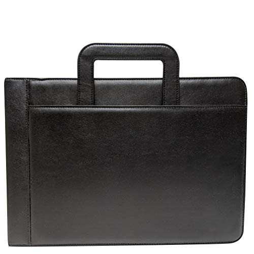 Msp 7 Ring Business Check Portfolio Binder With Handle, Zipper Closure For 3-To-A Pages Business Or Personal Checks With Stub (7 Ring Business Check Portfolio) #TOP6