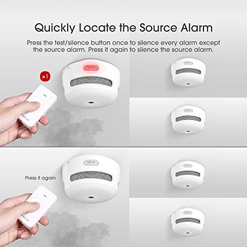 X-Sense Remote Controller Rc01 For X-Sense Link+ Wireless Smoke & Carbon Monoxide Detector Alarms (1-Pack) #TOP2
